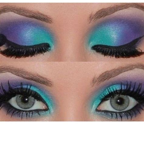 2014 marvelous Halloween disney frozen Elsa eye makeup - eyeshadow, blue, purple #2014 # ...