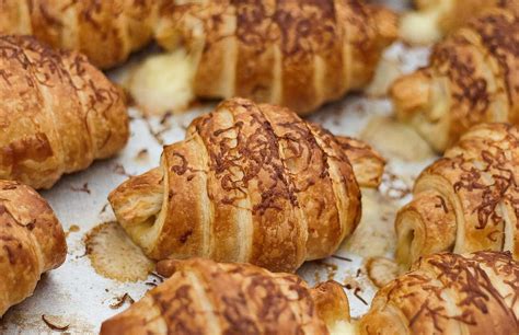 Bread Baked Croissants Croissant Image Free Photo