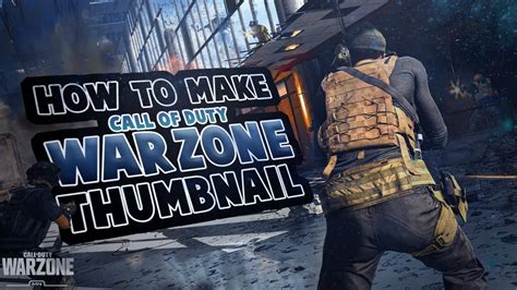 Warzone Thumbnail Template