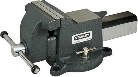 Buy Stanley 183067 MaxSteel Heavy-Duty Bench Vice 125mm 5-inch Online ...