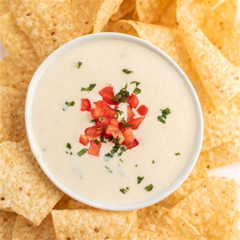 The Best Mexican White Cheese Dip (and VIDEO) - Authentic Queso Dip