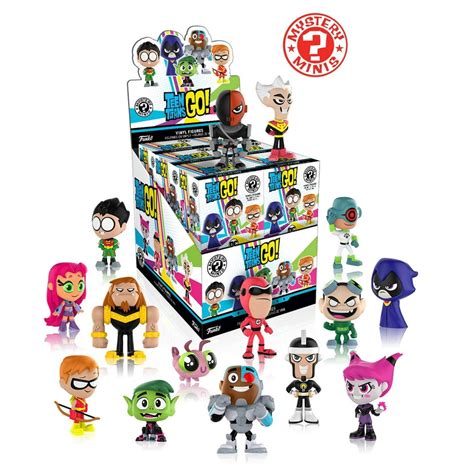 Funko Mystery Mini- Teen Titans Go! (one mystery figure) Walmart Exclusive - Walmart.com ...