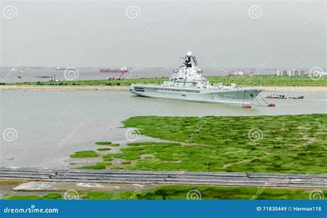 The Former Soviet Union Aircraft Carrier: Minsk Editorial Stock Image ...