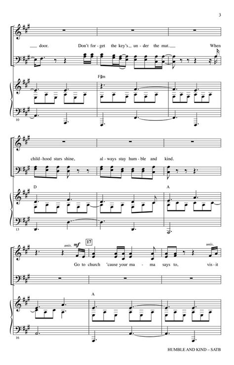 Humble and Kind Sheet Music by Ed Lojeski (SKU: 00193132) - Stanton's Sheet Music