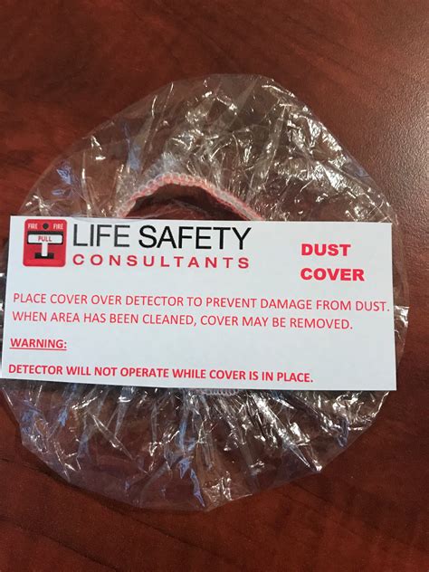 Smoke Detector Dust Cover - Package of 25 | Life Safety