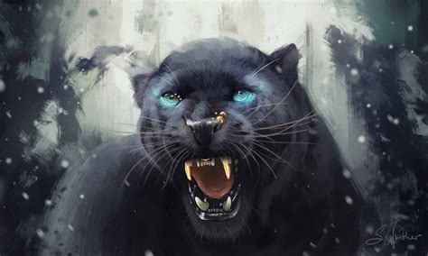 [100+] Black Panther Animal Wallpapers | Wallpapers.com