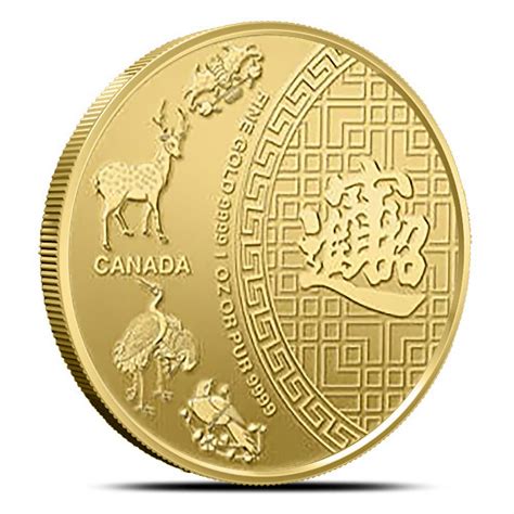 Buy 2014 1 oz Canadian Gold Five Blessings Coins - Silver.com