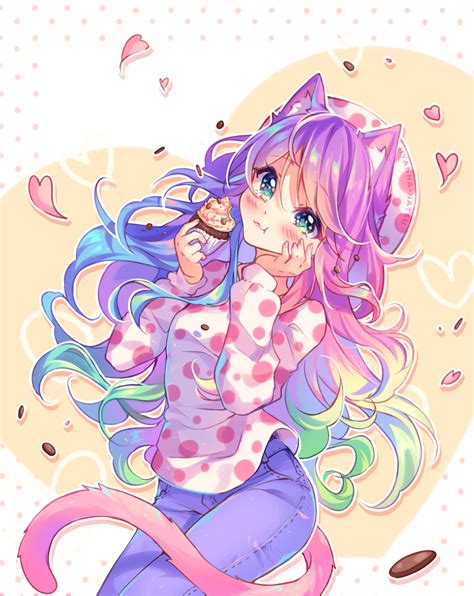 [+Video] Commission - Sweet Rainbow by Hyanna-Natsu on DeviantArt