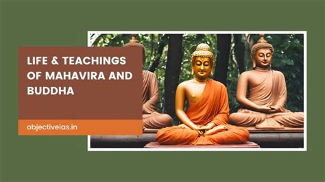 Life & Teachings of Mahavira and Buddha