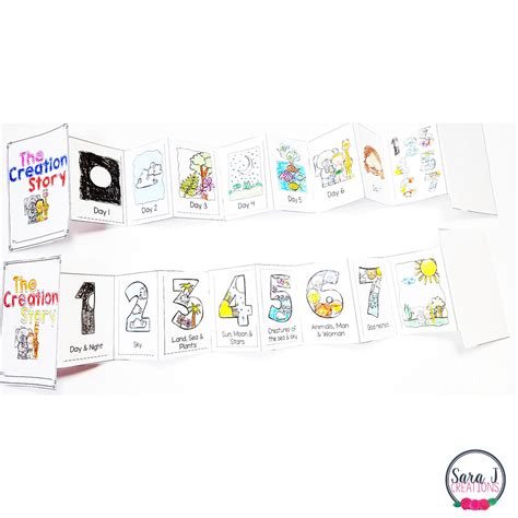 Creation Story Mini Book – Sara J Creations