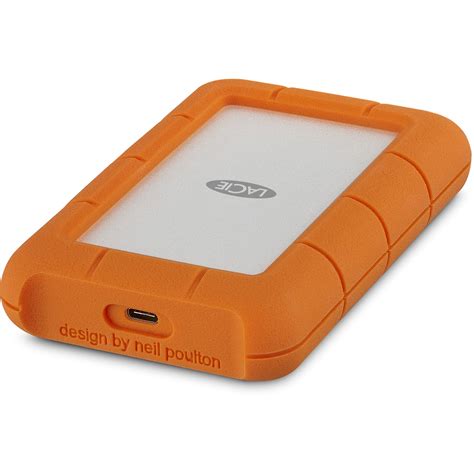 LaCie 1TB Rugged USB 3.0 Type-C External Hard Drive STFR1000800