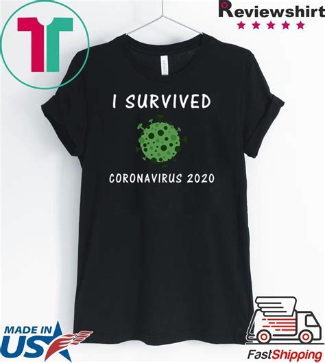 I Survived Coronavirus 2020 Meme Tee Shirts