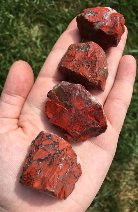 Raw Red Jasper Stone | Red jasper stone, Raw gemstones rocks, Jasper stone