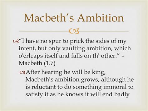 Quotes In Macbeth About Ambition - Jazmin Juieta