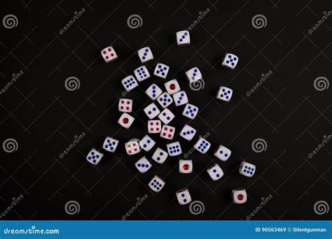 Risk dice on black stock image. Image of dice, number - 90563469