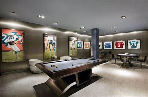 20 Amazing Sports Themed Basement Designs