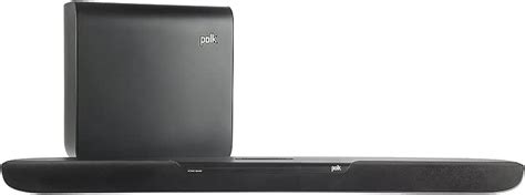 Polk Audio MagniFi One Sound Bar and Wireless Subwoofer, Black: Amazon ...