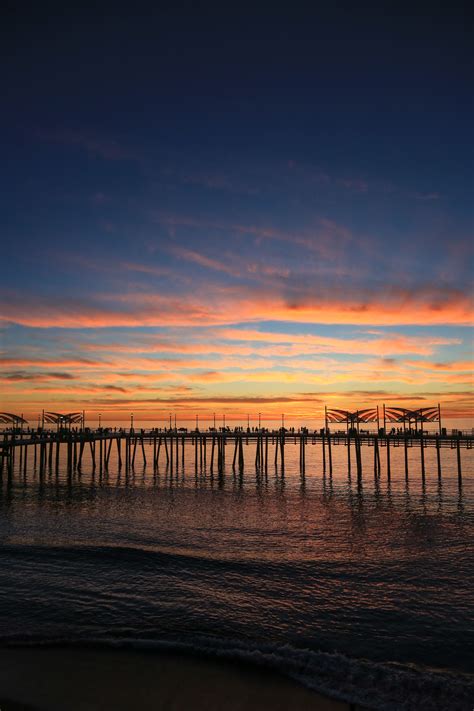 Sunset across the Redondo Beach Pier #VisitRedondo | Redondo beach california, Redondo beach ...