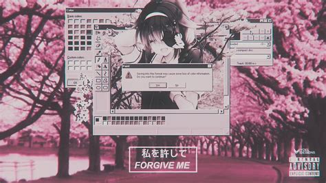 Vaporwave Aesthetic Anime Phone, Anime Vaporwave Laptop HD wallpaper ...