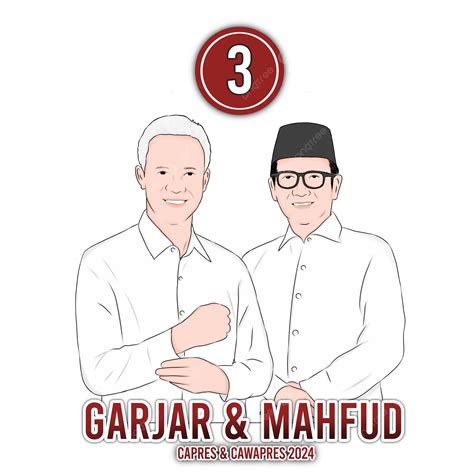 Ilustrasi Ganjar Mahfud, Ganjarmahfud, Penghargaan, Indonesia PNG ...