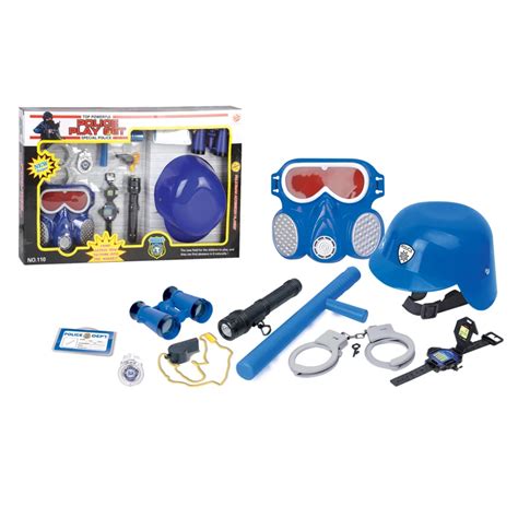 Kids Pretend Play Set Plastic Police Hat Model Toy Set - Buy Police ...