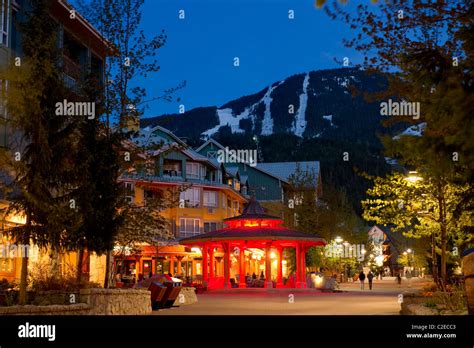 Whistler Village Summer High Resolution Stock Photography and Images ...