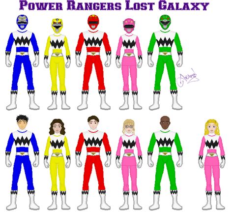 Power Rangers Lost Galaxy by Ameyal on DeviantArt