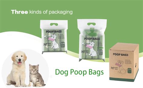 Amazon.com: ROSEBB dog poop bags rolls,Pet Waste bags rolls,poop bags for dogs,Guaranteed Leak ...