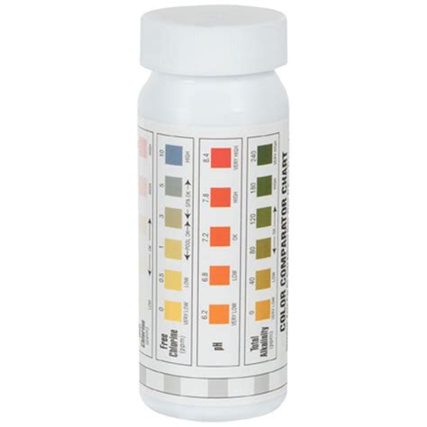 Pool-Plus | 5-in-1 Water Test Strips (Pack of 50)