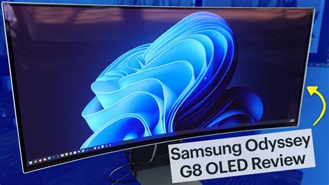 Samsung Odyssey G8 34" OLED Gaming Monitor Review - YouTube