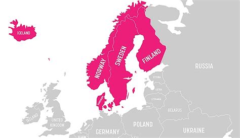 The Countries Of Northern Europe - WorldAtlas