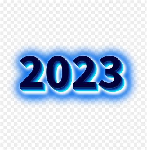 2023 3d Text With Blue Glow Png - Image ID 484412 | TopPNG | Editing ...