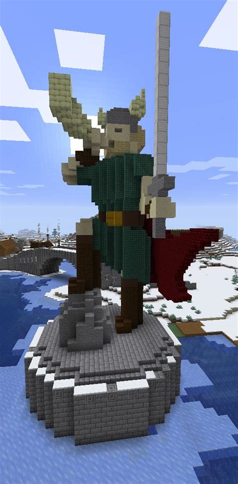 Statue inspiration | Minecraft statues, Minecraft, Minecraft designs