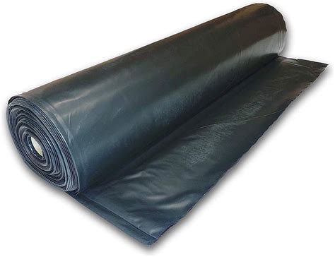 10 mil 100' Long Black Plastic Sheeting (20' x 100') - - Amazon.com