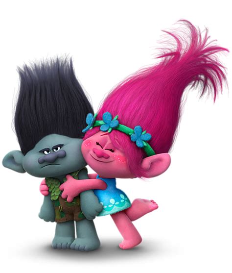 Branch and Poppy Trolls | Poppy and branch, Troll, Troll dolls