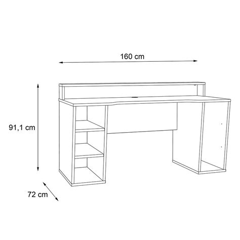 Flair Furnishings Power X Gaming Desk - Flair Furniture | Cuckooland