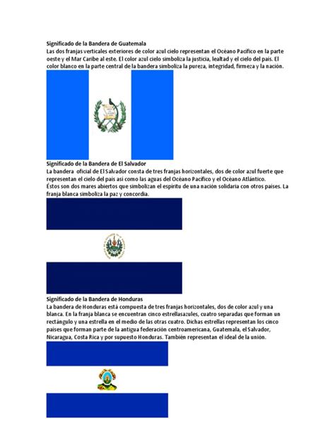 Significado de la Bandera de Guatemala