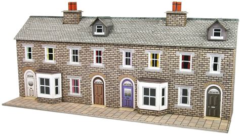 Metcalfe N Stone Terraced House Fronts Card Kit