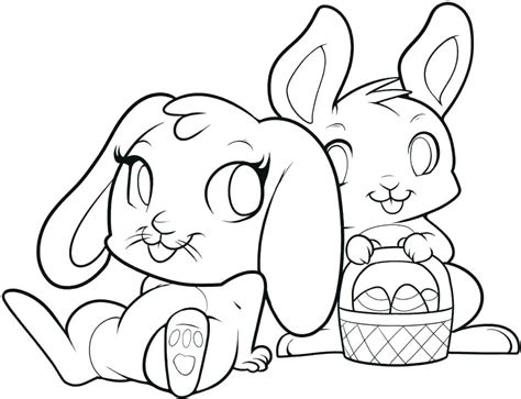 Easter Bunny Face Coloring Pages at GetColorings.com | Free printable ...