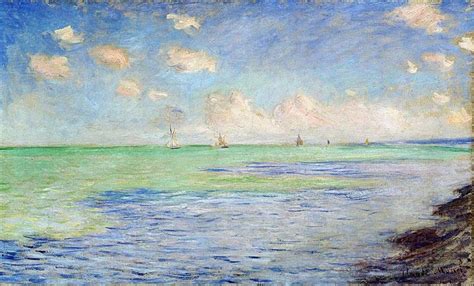 The Sea at Pourville, 1882 - Claude Monet - WikiArt.org