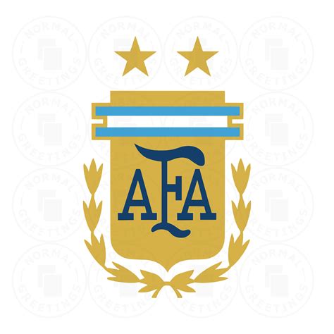 Argentina National Football Team Emblem SVG PNG Futbol Soccer - Etsy ...