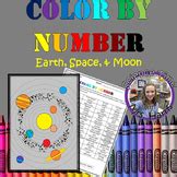 Rotation And Revolution Color By Number Teaching Resources | TpT
