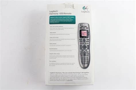 Logitech Harmony 650 Remote | Property Room