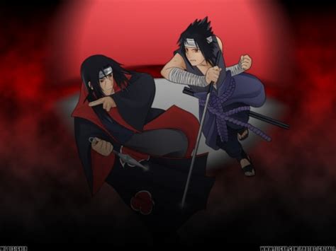 Sasuke And Itachi Minimalist - 1920x1080 Wallpaper - teahub.io