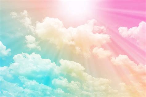 Rainbow Clouds - Cara Saven Wall Design