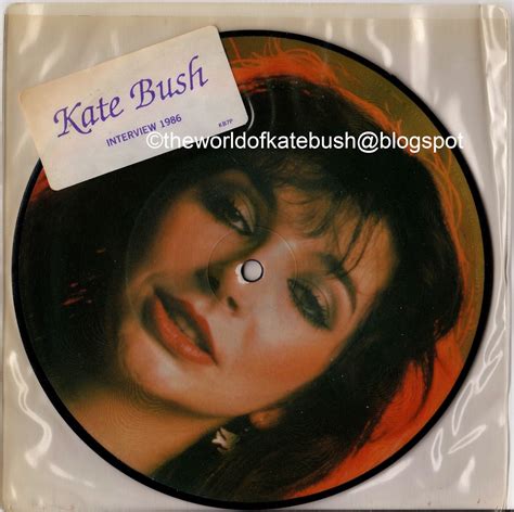 THE WORLD OF KATE BUSH: Interview 1986 - UK 7" Picture Disc