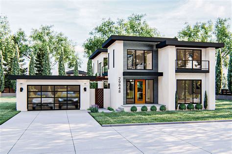 Modern Plan: 2,723 Square Feet, 3 Bedrooms, 2.5 Bathrooms - 963-00433