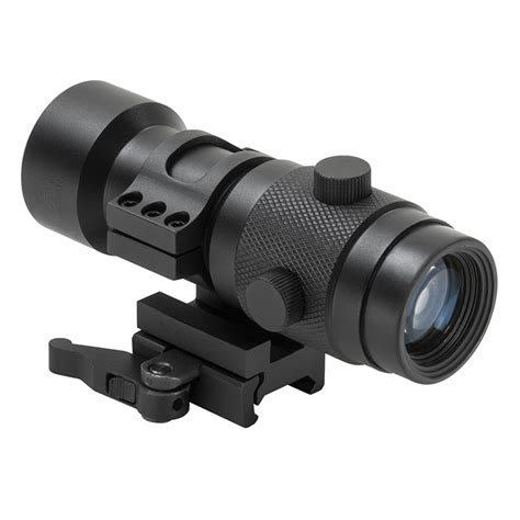 3X Magnifier With Flip To Side 30Mm Qr Mount - Gun Gear