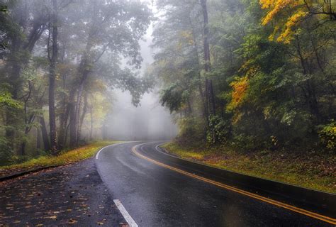 mist, Road, Landscape Wallpapers HD / Desktop and Mobile Backgrounds