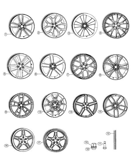 2018 Dodge Challenger Wheel. Aluminum. Front or rear. [tire and wheel ...